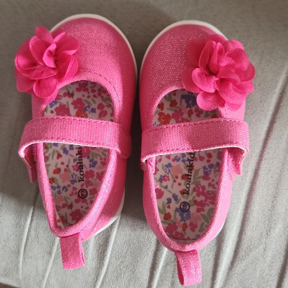 Koala kids Mary Jane pink shoes Size 3 - Picture 1 of 6